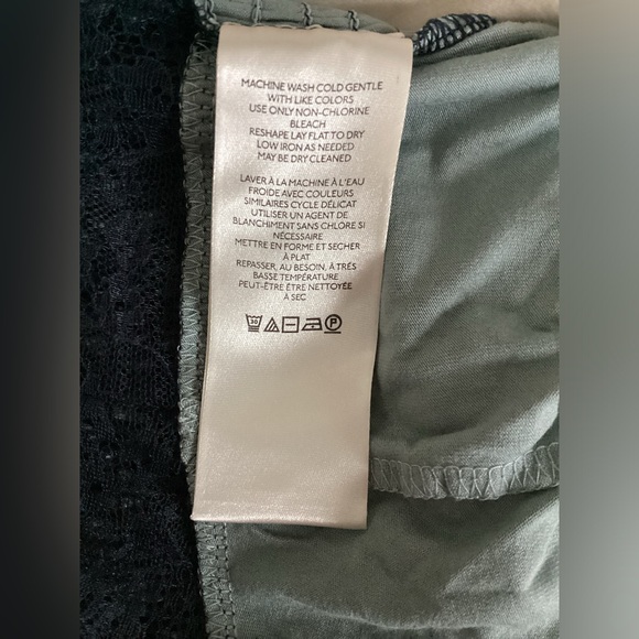 Free People Shape Of You Lace 2 piece Skirt Set in Navy Size Small - Picture 12 of 16